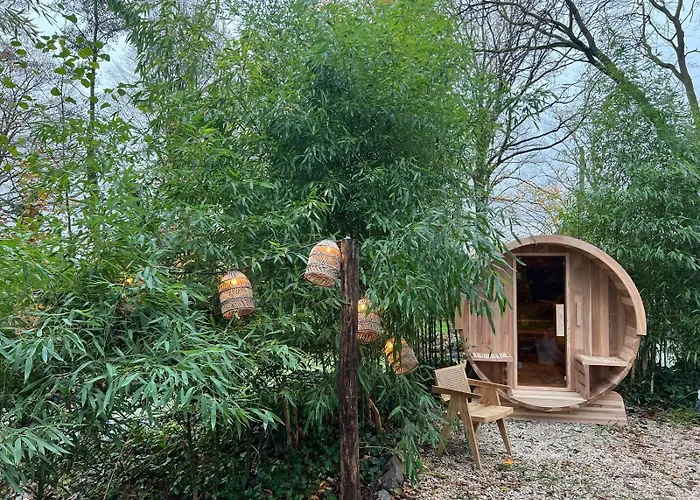 Japandi Lounge - Den Bosch- Sauna- Tub- Pizza Oven Nyaraló *