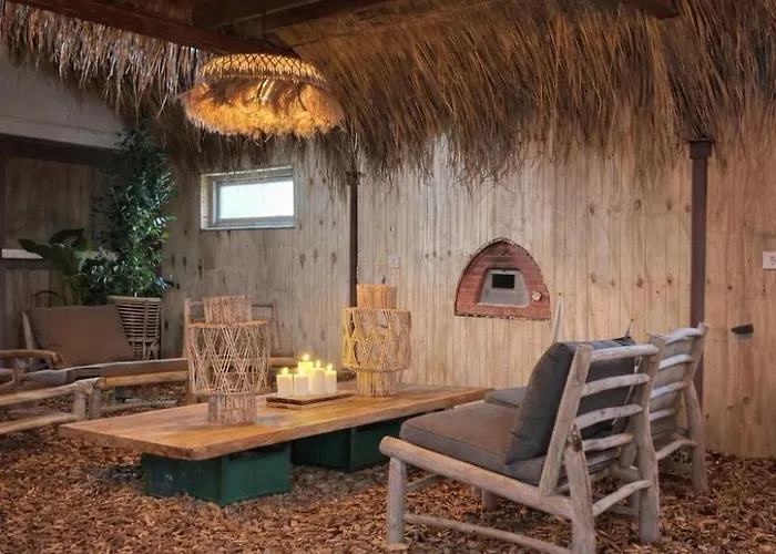 Japandi Lounge - Den Bosch- Sauna- Tub- Pizza Oven Nyaraló *